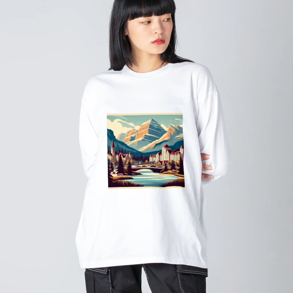 aircooled3のザ カナダの自然 観光地 2 Big Long Sleeve T-Shirt