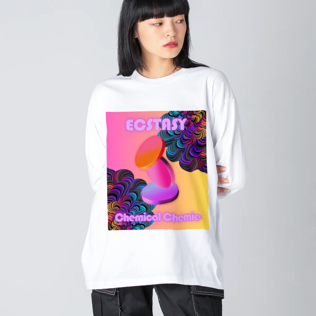 chemical_chemieのECSTASY Big Long Sleeve T-Shirt