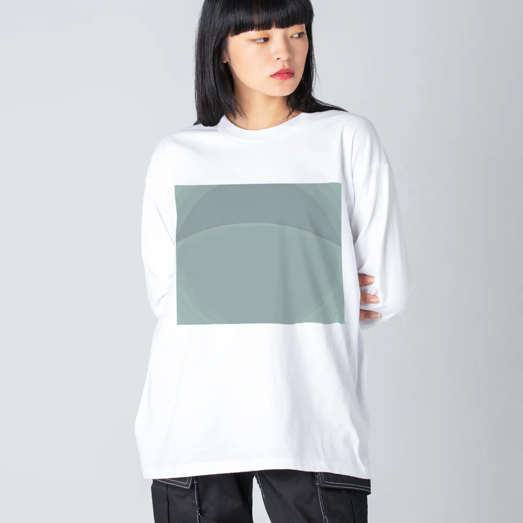 IMABURAIのWatercolor Big Long Sleeve T-Shirt