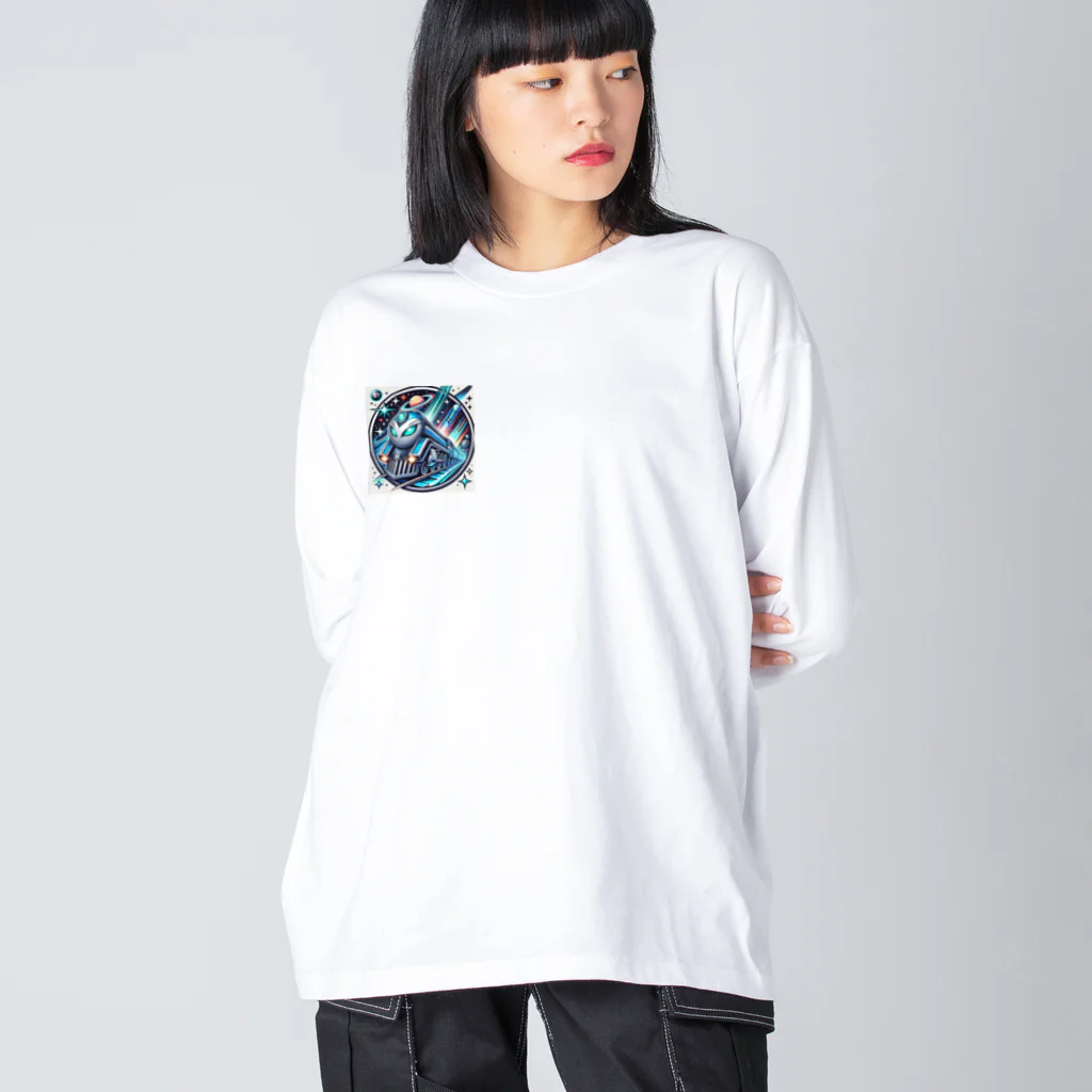 鉄道サークルNGO　レールの響きオリジナルズのSuper Express 峠SLVer Big Long Sleeve T-Shirt