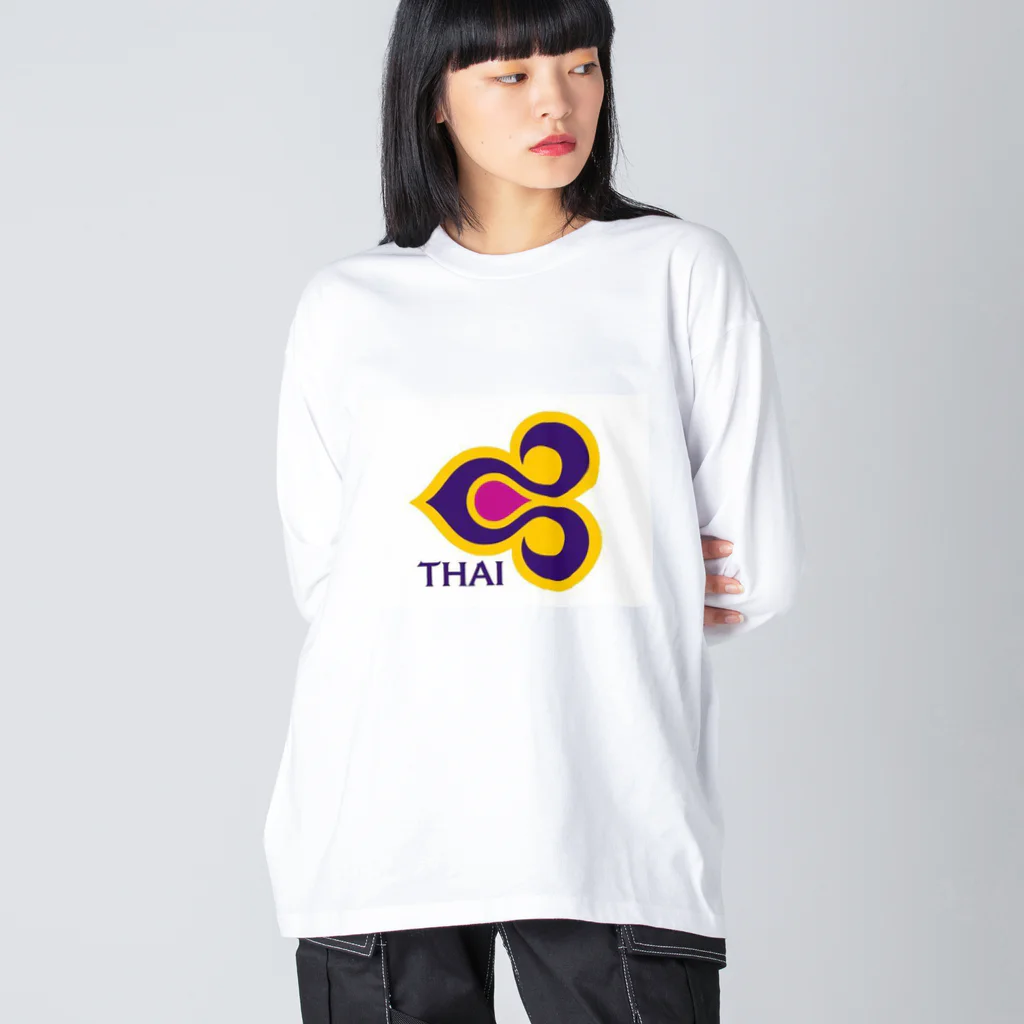 TimAirのTGロゴグッズ Big Long Sleeve T-Shirt