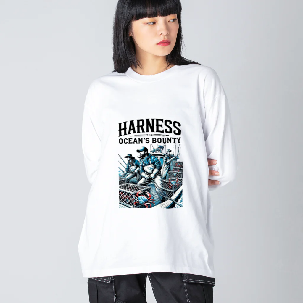 MatrixSphereのHARNESS THE OCEAN'S BOUNTY ビッグシルエットロングスリーブTシャツ