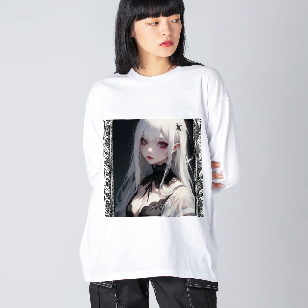 美少女アイテム専門店の美少女【61】 Big Long Sleeve T-Shirt