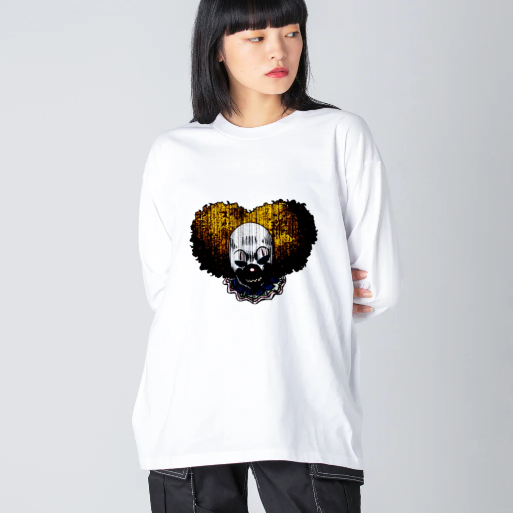 kimchinのホラーなピエロ Big Long Sleeve T-Shirt