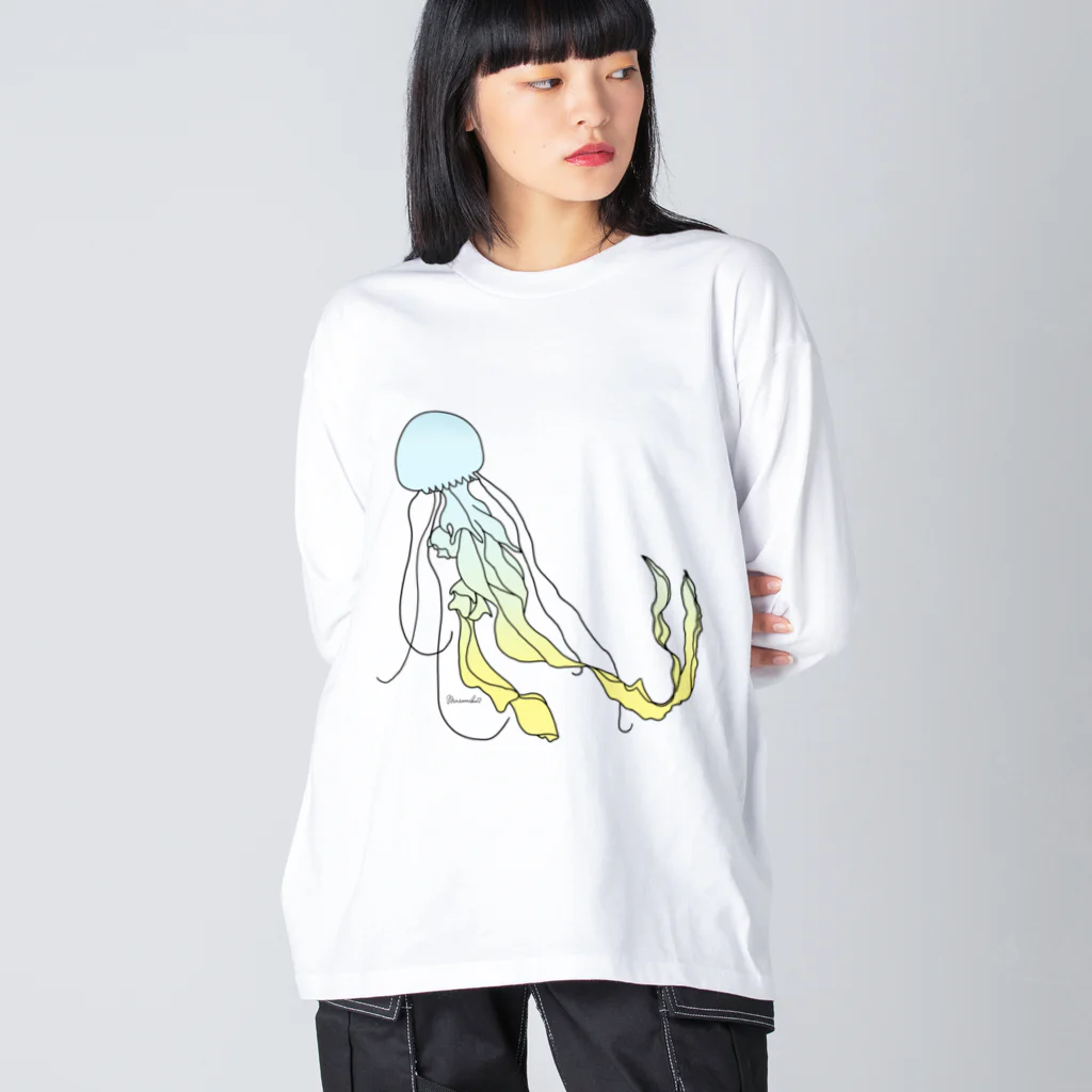 Medusasのいんどねしあん ビッグシルエットロングスリーブTシャツ