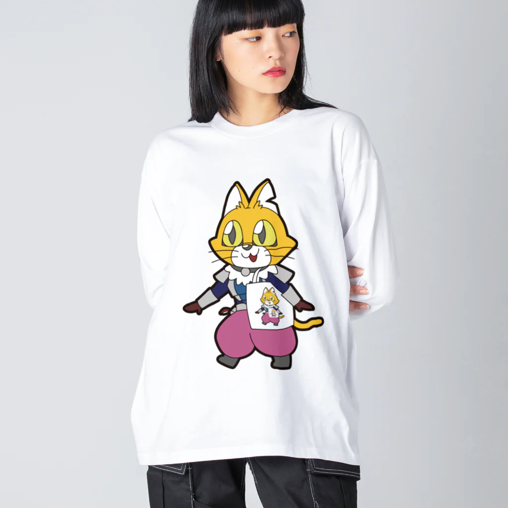 キャットＣのこうじょうけんがくの無限トートバッグキャットC ビッグシルエットロングスリーブTシャツ