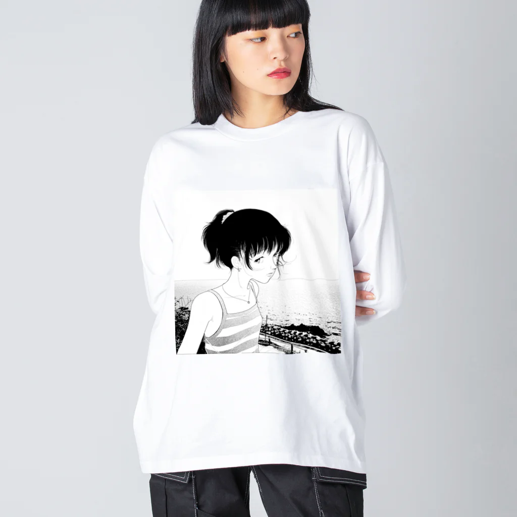 ¥anagawa Recordsの山本直樹×笹口騒音 わたしのうたはどこいった Big Long Sleeve T-Shirt