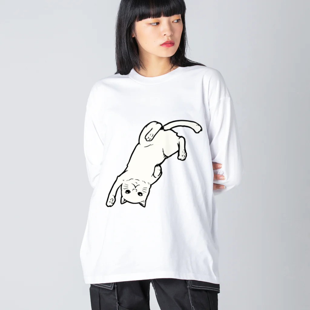 水道橋ですらのさかさ猫 Big Long Sleeve T-Shirt