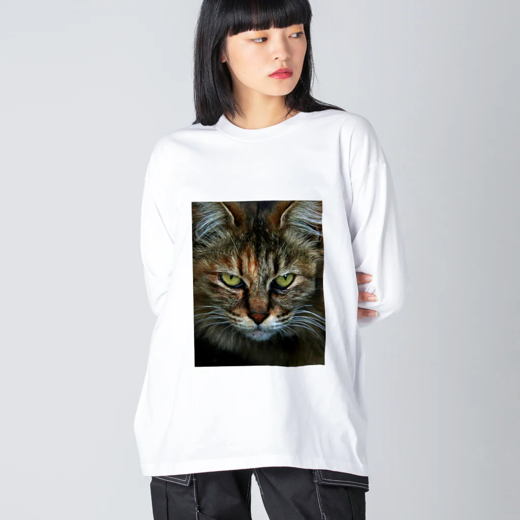 308GTBooのCAT ビッグシルエットロングスリーブTシャツ