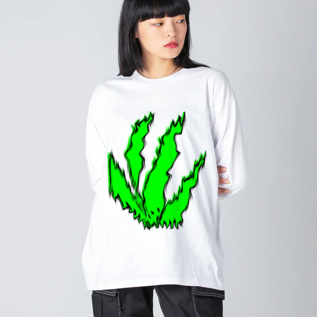 水草の草10 ビッグシルエットロングスリーブTシャツ