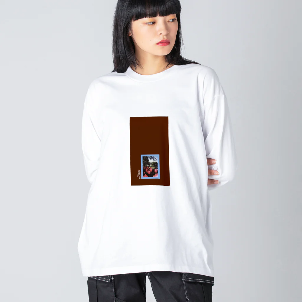 nyoposのchuLIP_TULIPs Big Long Sleeve T-Shirt
