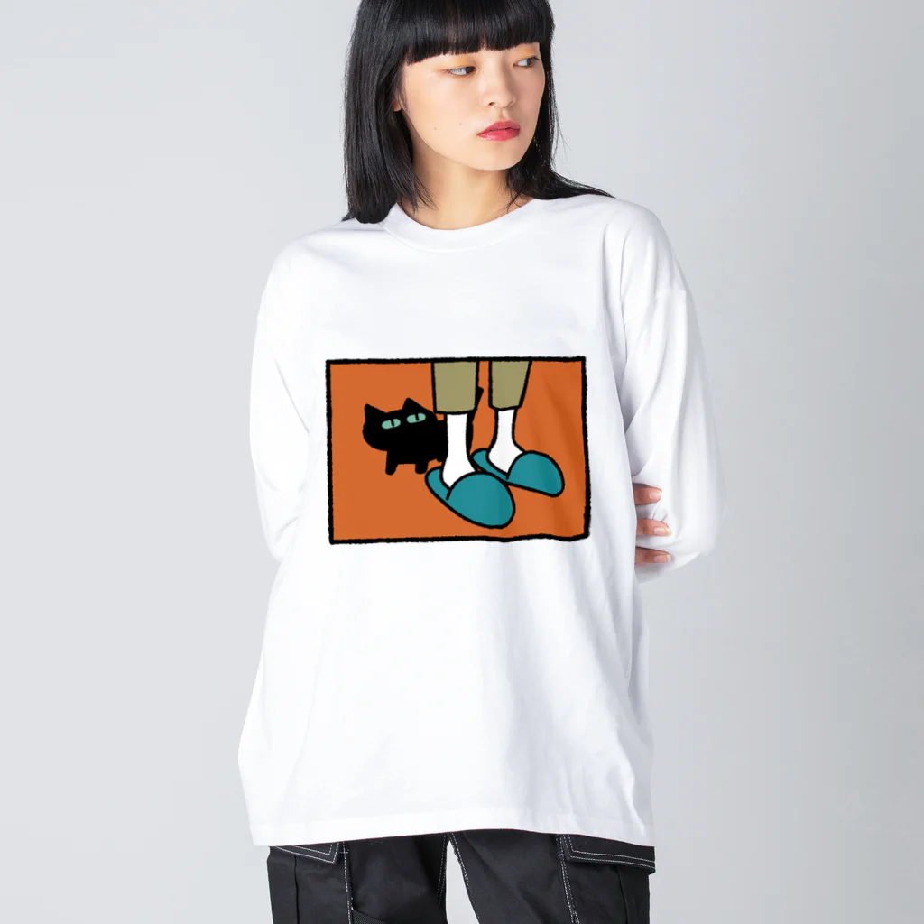 ぷっちのくろねこレグとかいぬしさん Big Long Sleeve T-Shirt