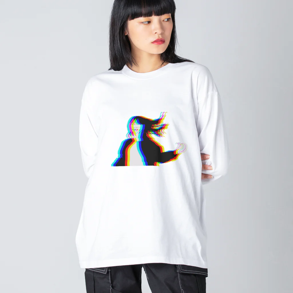 candypartyの🌈RAINBOW・GIRL🌈 ビッグシルエットロングスリーブTシャツ