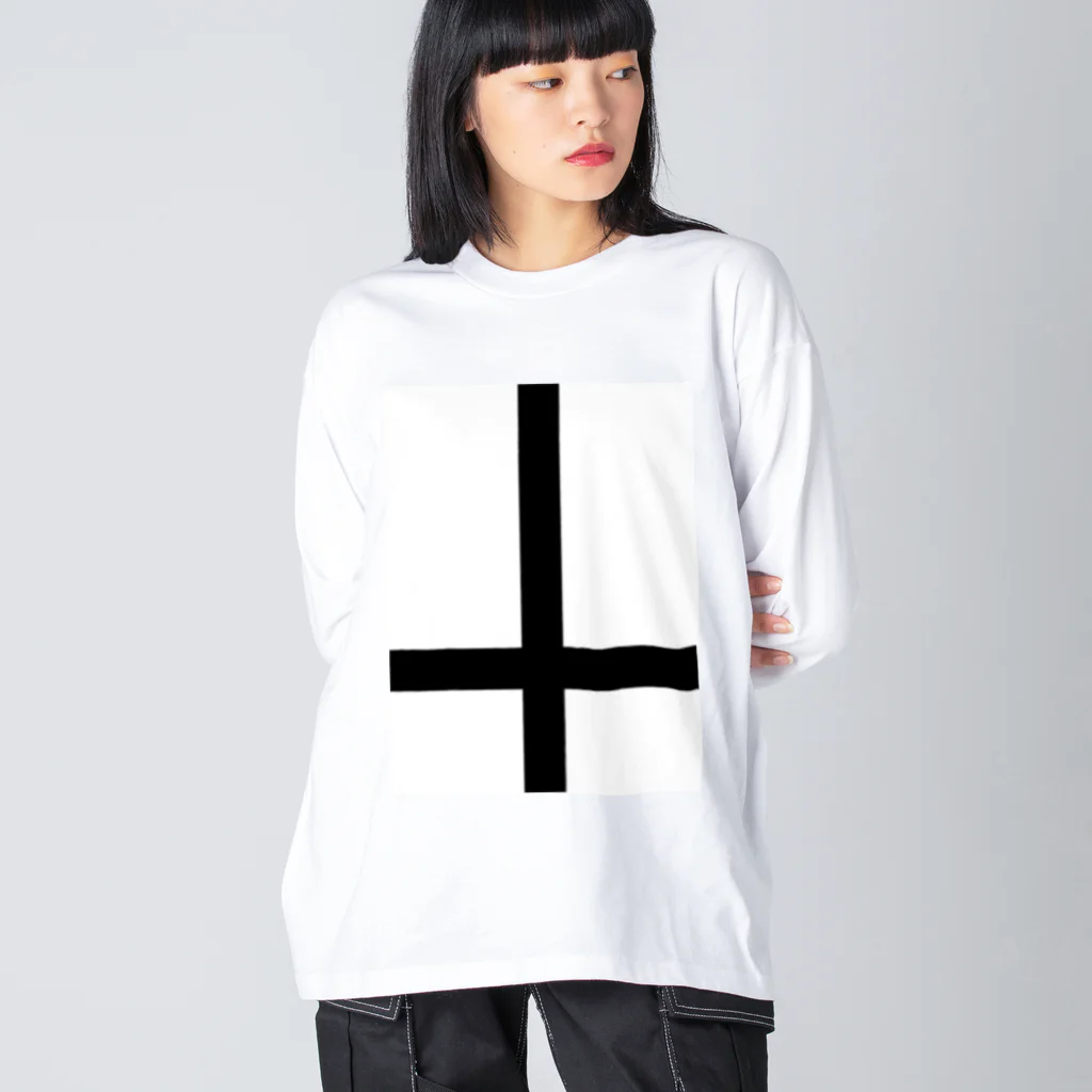 symptomaticのInverted cross Big Long Sleeve T-Shirt