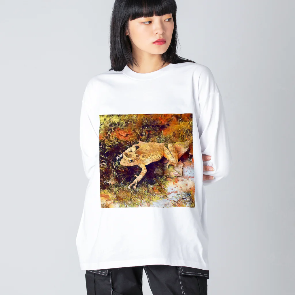 Fantastic FrogのFantastic Frog -Autumn Version- Big Long Sleeve T-Shirt