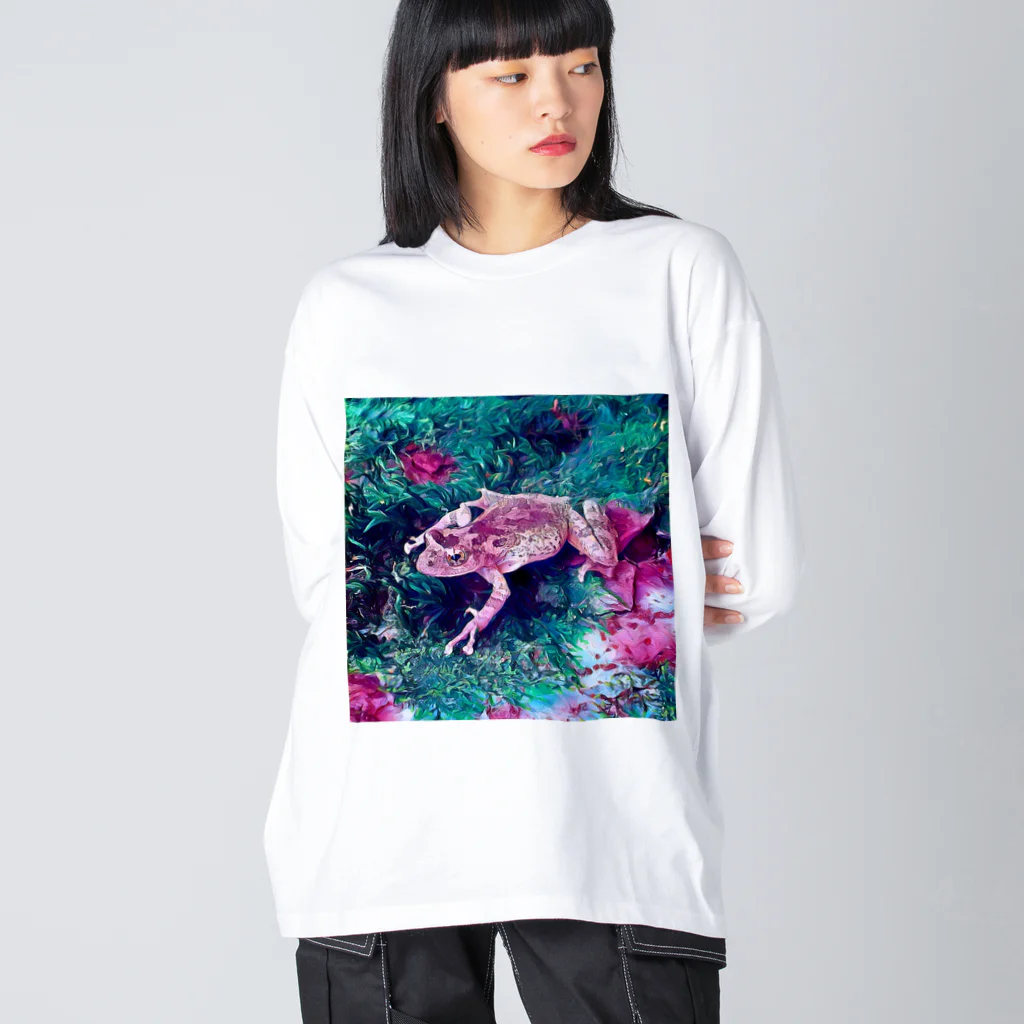 Fantastic FrogのFantastic Frog -Fascinating Version- Big Long Sleeve T-Shirt