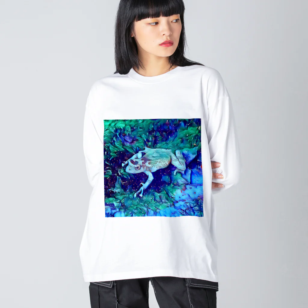 Fantastic FrogのFantastic Frog -Moonlight Version- ビッグシルエットロングスリーブTシャツ