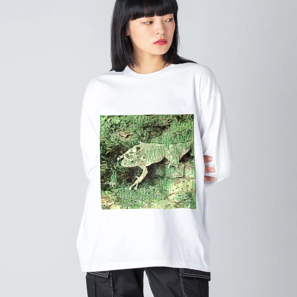 Fantastic FrogのFantastic Frog -Paper Money Version- Big Long Sleeve T-Shirt