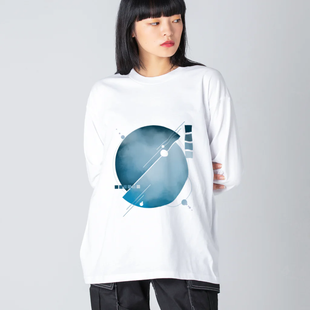 AZUKIのまる Big Long Sleeve T-Shirt