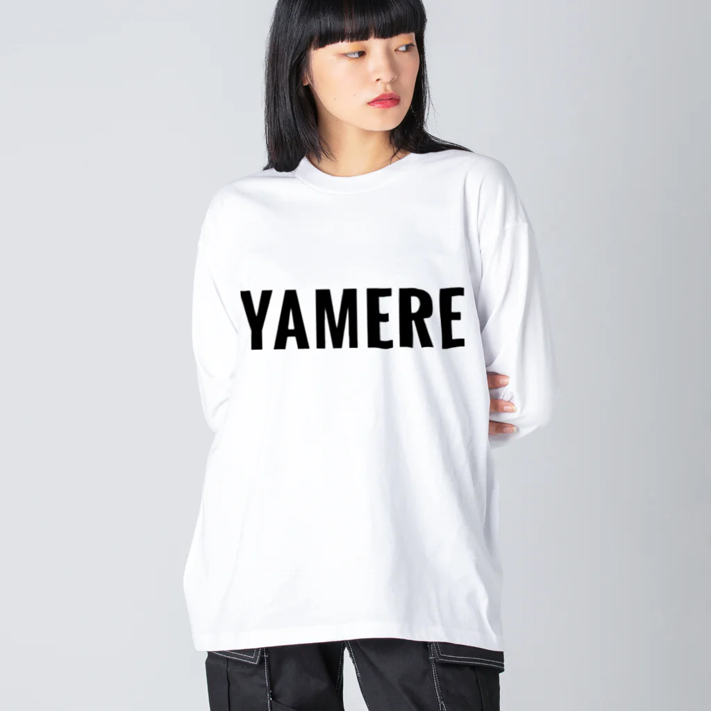 やめれショップのYAMERE ビッグシルエットロングスリーブTシャツ