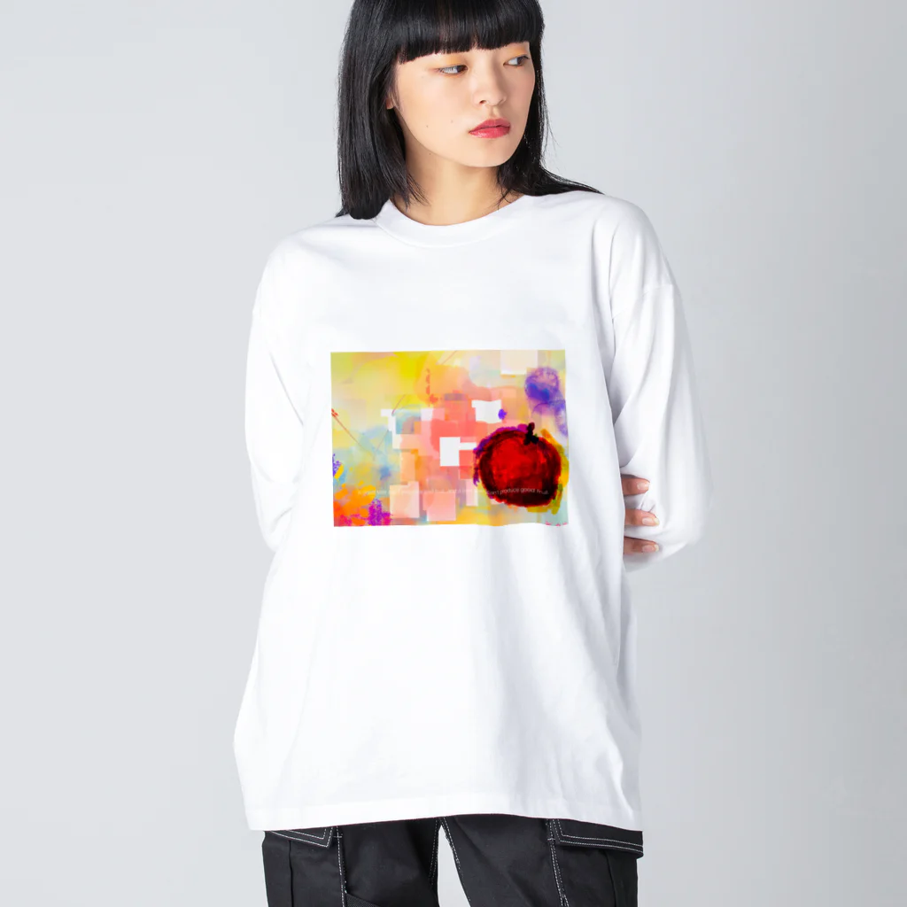 St.SKのアップル Big Long Sleeve T-Shirt