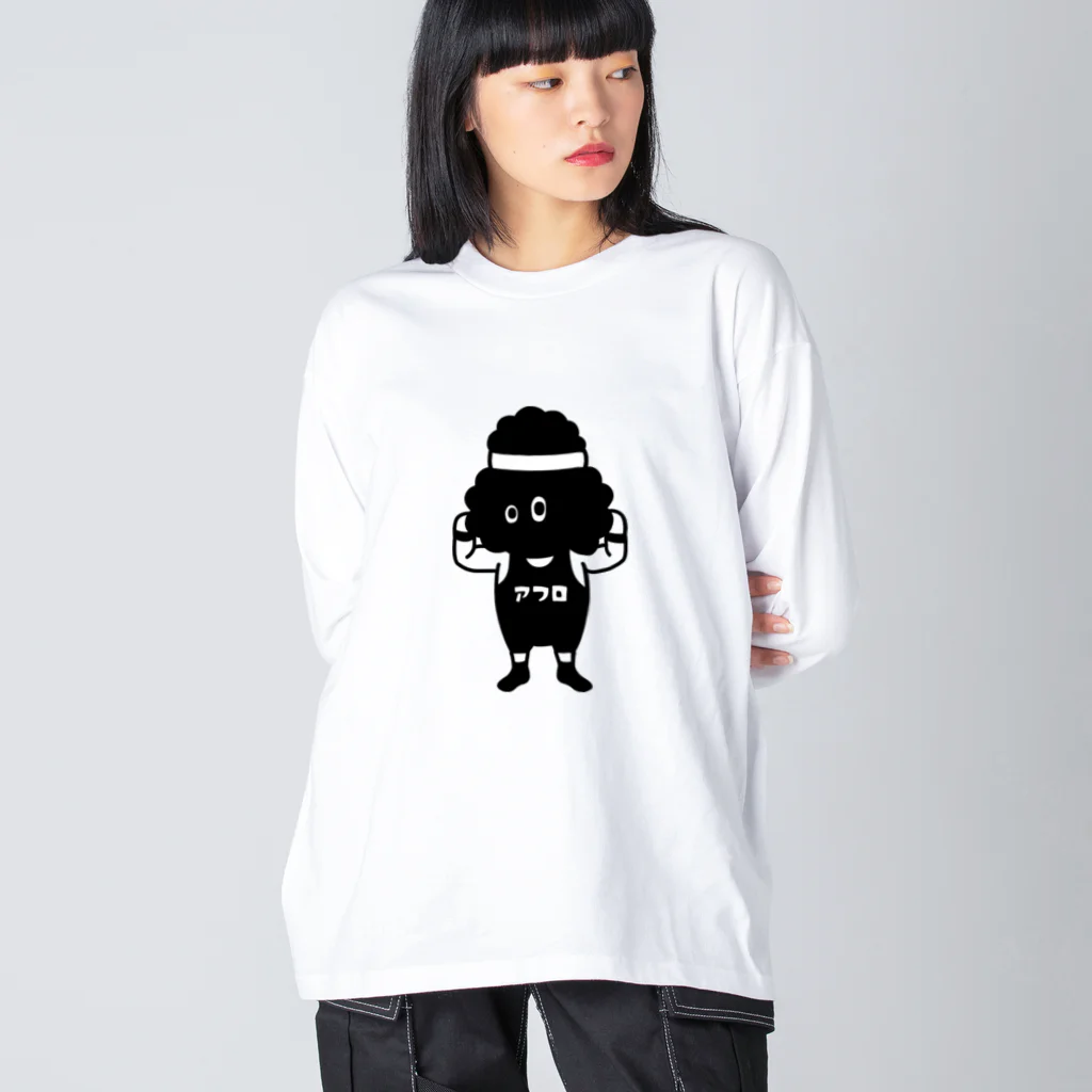 LUCHAのAFRO#2 Big Long Sleeve T-Shirt