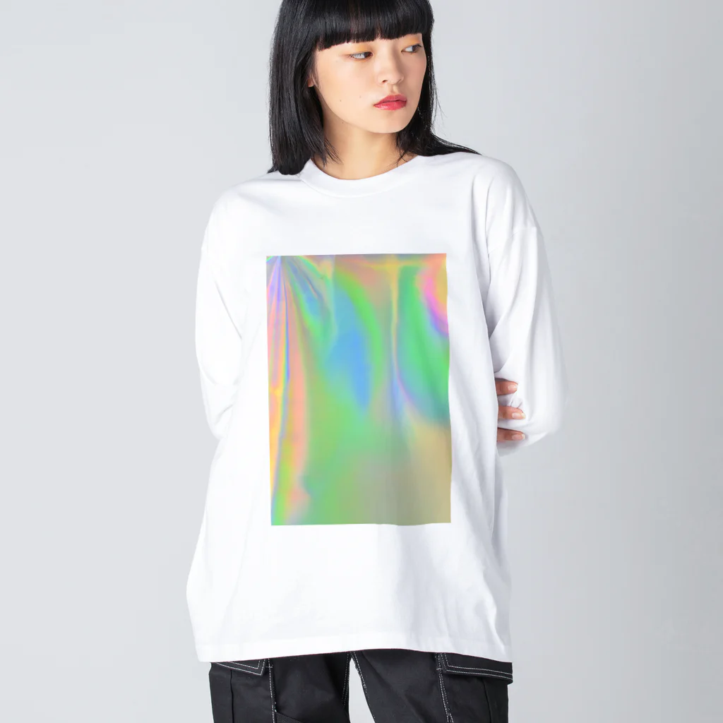 1／ＦのPlay of color　遊色　 ビッグシルエットロングスリーブTシャツ