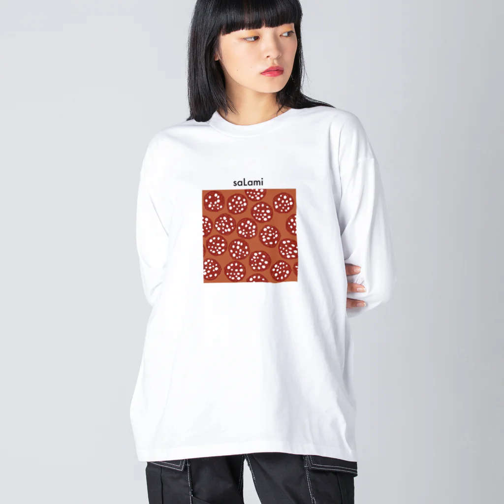 ソーメンズのスライスサラミ Big Long Sleeve T-Shirt