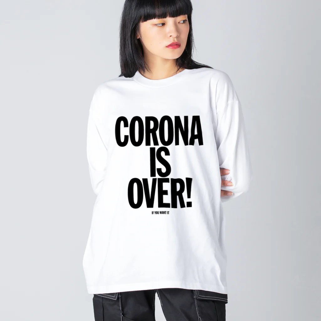 stereovisionのCORONA IS OVER! （If You Want It）  Big Long Sleeve T-Shirt