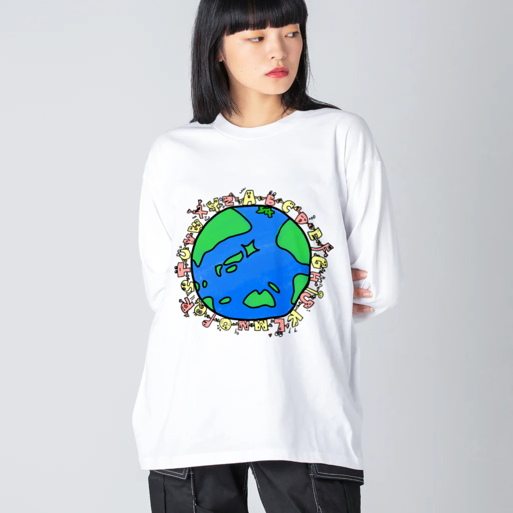 gogoteam54のみんなで作った54T🌏・フチなし Big Long Sleeve T-Shirt