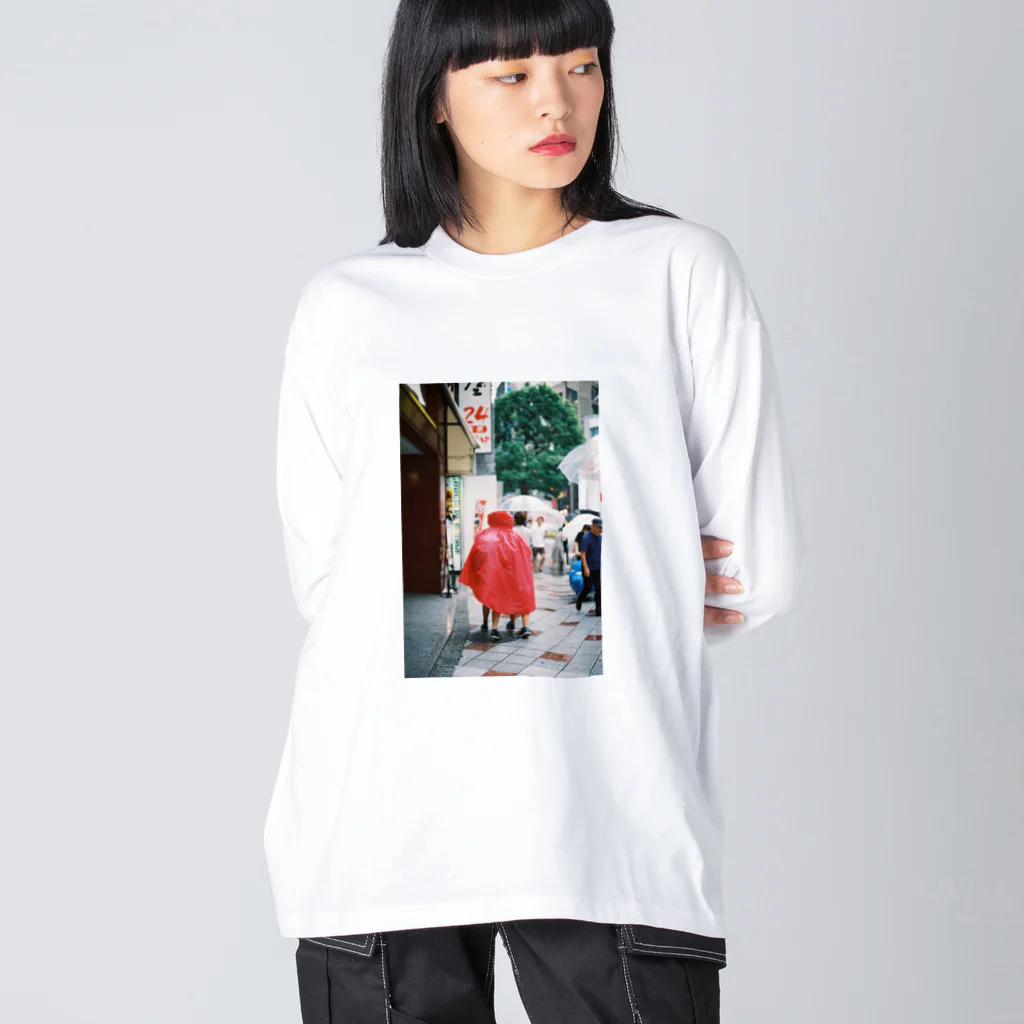 こいそのshare red with ビッグシルエットロングスリーブTシャツ