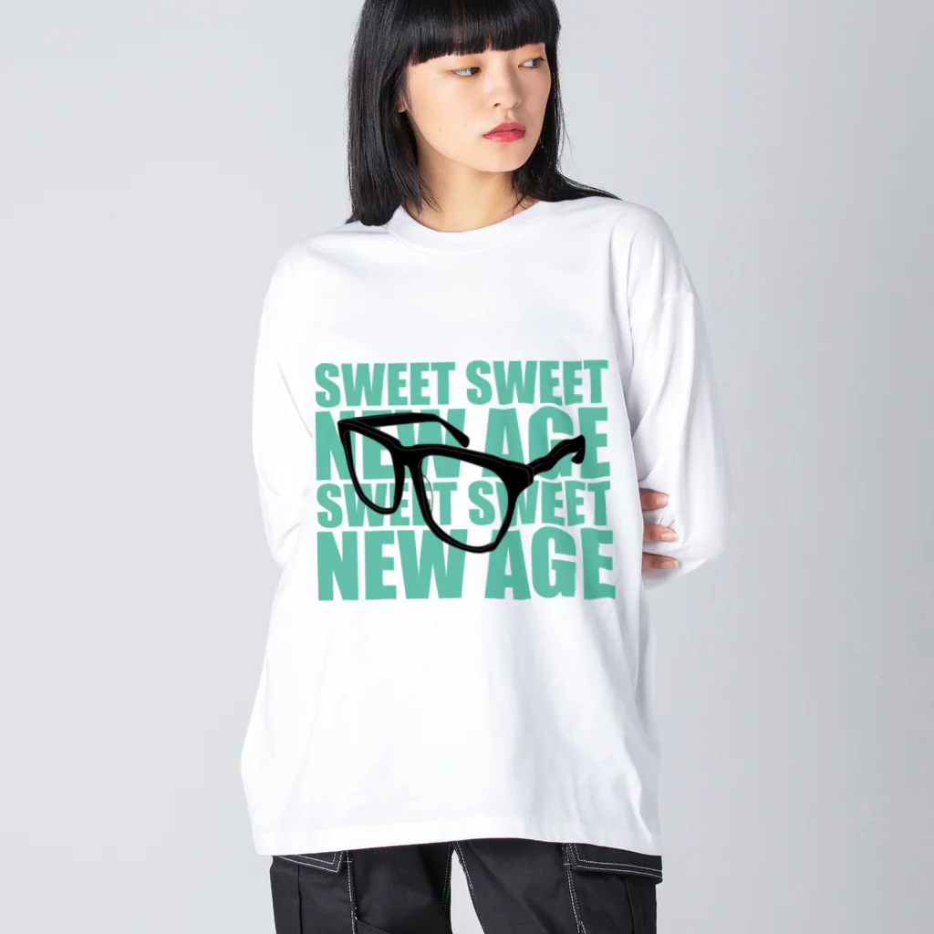 スナックキミドリ -購買部-のNew Age ビッグシルエットロングスリーブTシャツ