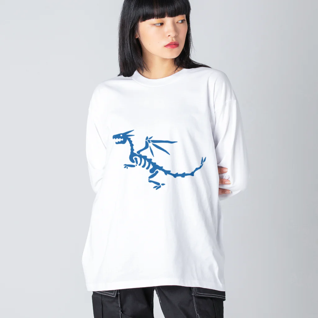 Ngorongoro＊Craterのドラゴンの骨 ビッグシルエットロングスリーブTシャツ