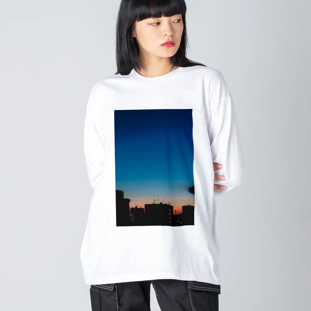 ｻﾝｼｮｸ.の夜のはじまり Big Long Sleeve T-Shirt