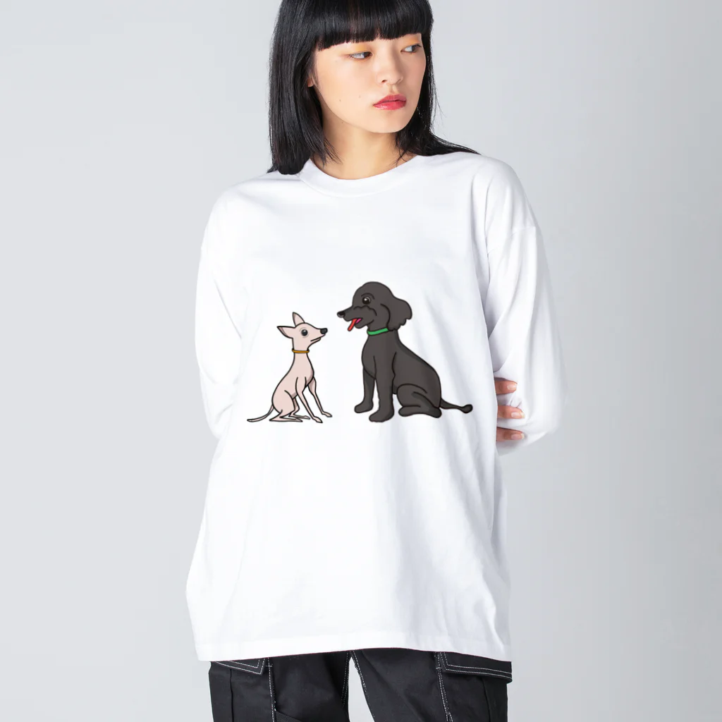 へちまめろんのへちまめろん ビッグシルエットロングスリーブTシャツ