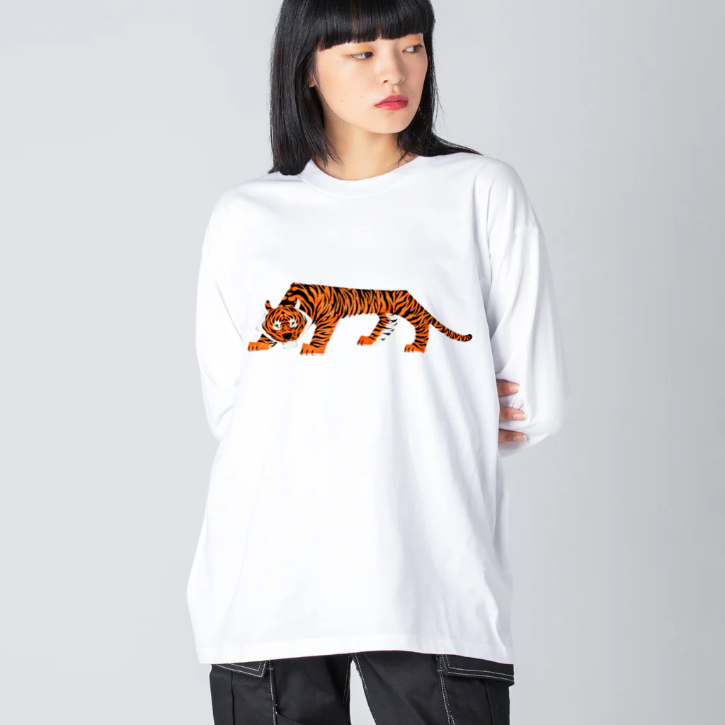 segasworksのTORAちゃん Big Long Sleeve T-Shirt