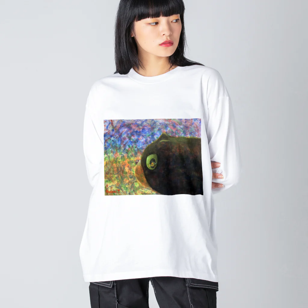 BADCAT GOODS SHOPのdaijoubu Big Long Sleeve T-Shirt