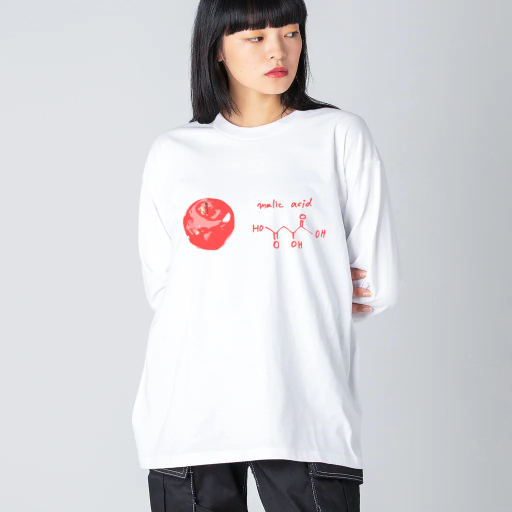 そらまめのリンゴ酸 Big Long Sleeve T-Shirt