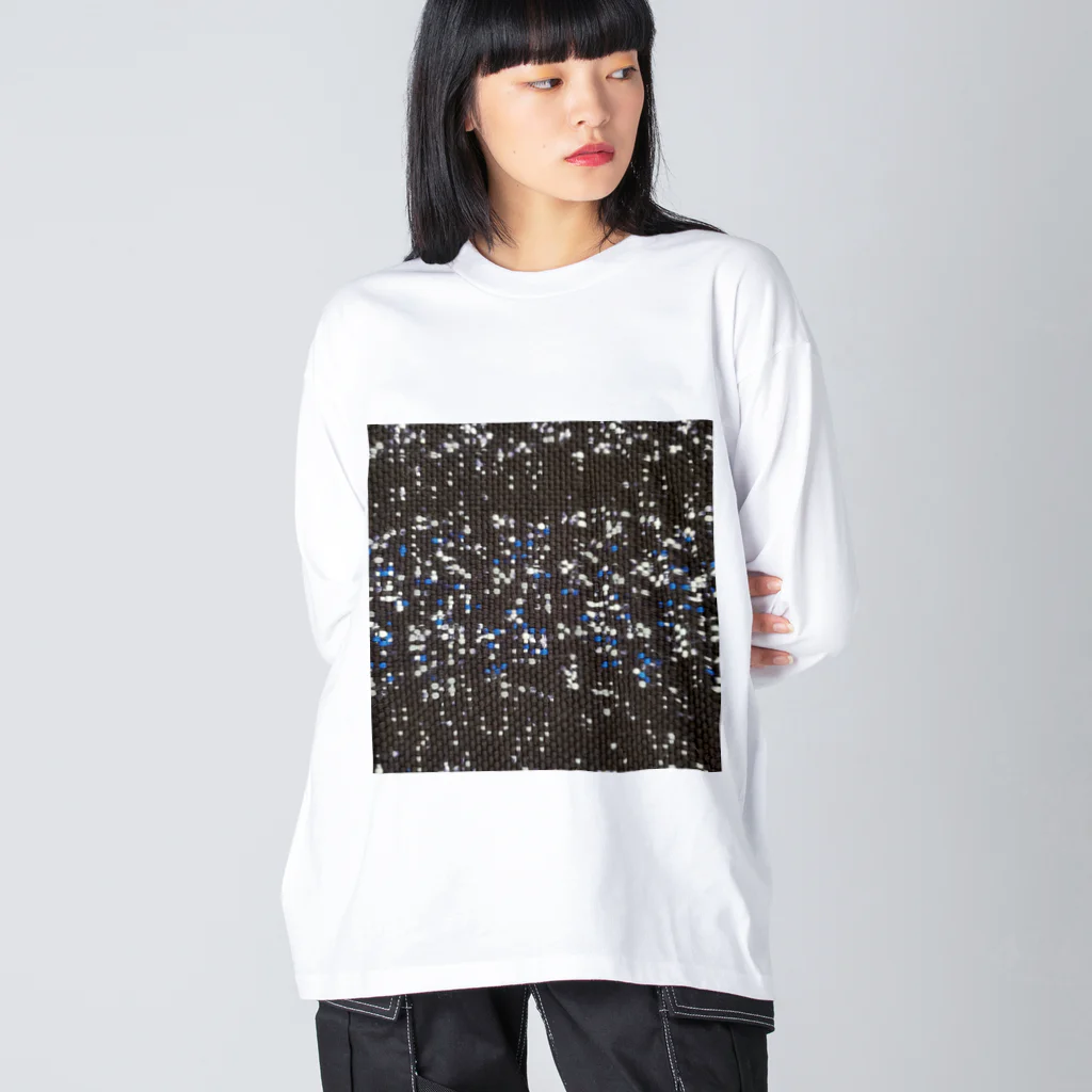 カヨラボ　スズリショップの雪と蒼／カヨサトーTX Big Long Sleeve T-Shirt