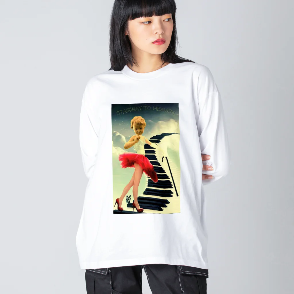 SHOP 318のSTAIRWAY TO HEAVEN ビッグシルエットロングスリーブTシャツ