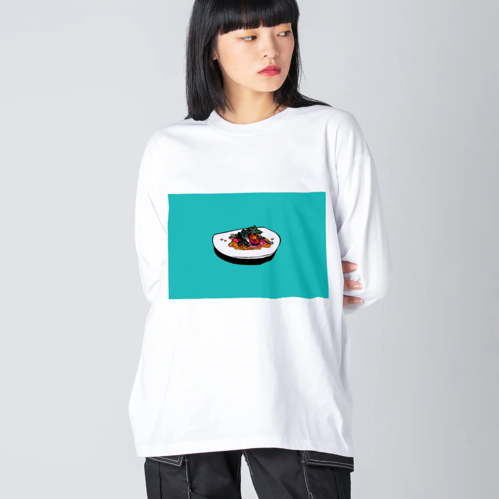 ときどきサボタージュのSALAD ビッグシルエットロングスリーブTシャツ