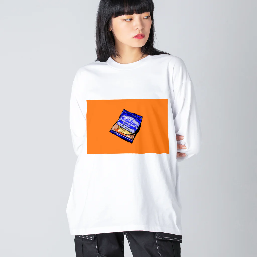 ときどきサボタージュのSOFT COOKIE ビッグシルエットロングスリーブTシャツ