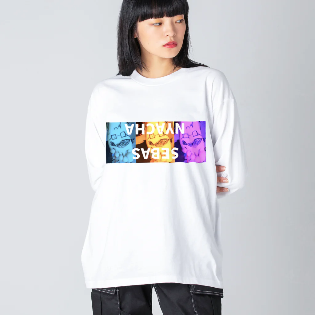 BOOCHA&NYACHAのSEBAS NYACHA ビッグシルエットロングスリーブTシャツ