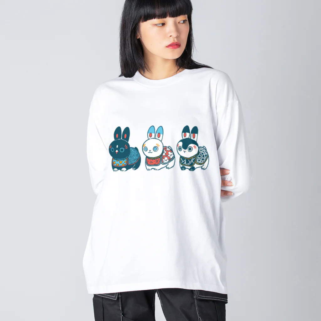 山村遥のHARIKO兎  Big Long Sleeve T-Shirt