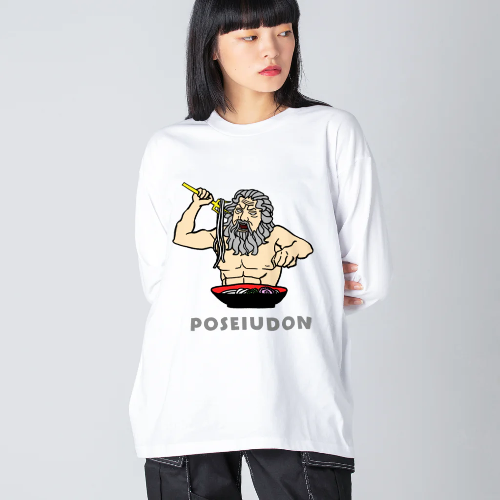 huroshikiのポセイウドン ビッグシルエットロングスリーブTシャツ