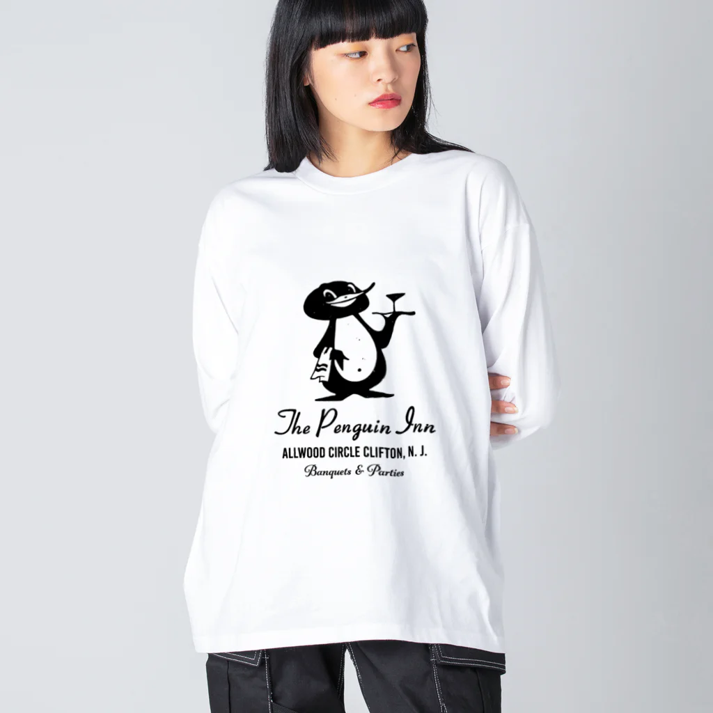 Bunny Robber GRPCのThe Penguin Inn ビッグシルエットロングスリーブTシャツ