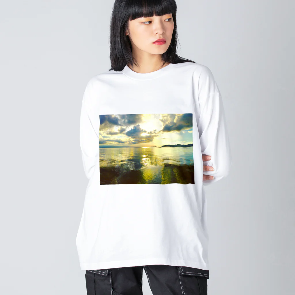 mizuphoto galleryの鏡の世界 Big Long Sleeve T-Shirt