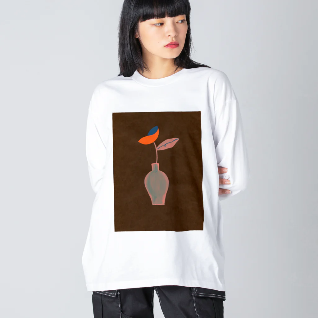 いさおやさんのおはなと花びん Big Long Sleeve T-Shirt