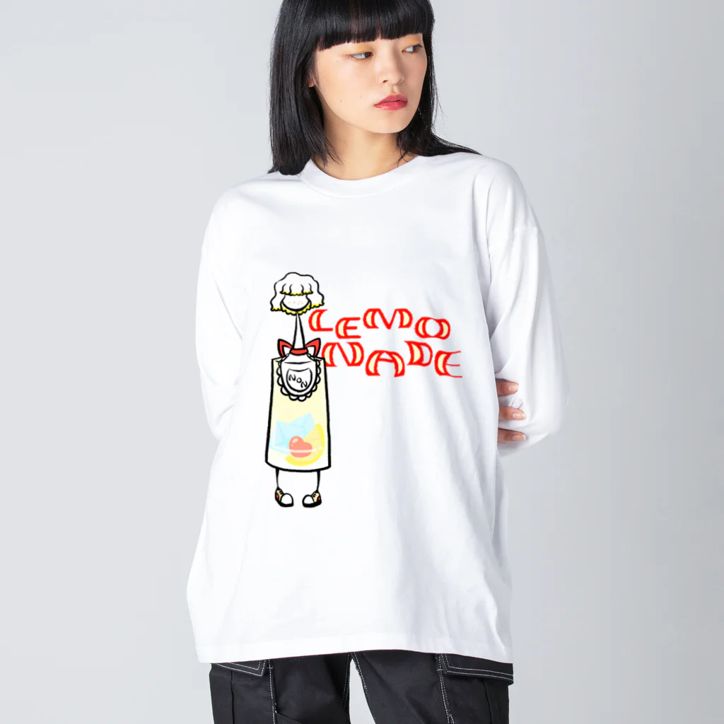 ウサネコのノンカクテル　レモネード Big Long Sleeve T-Shirt