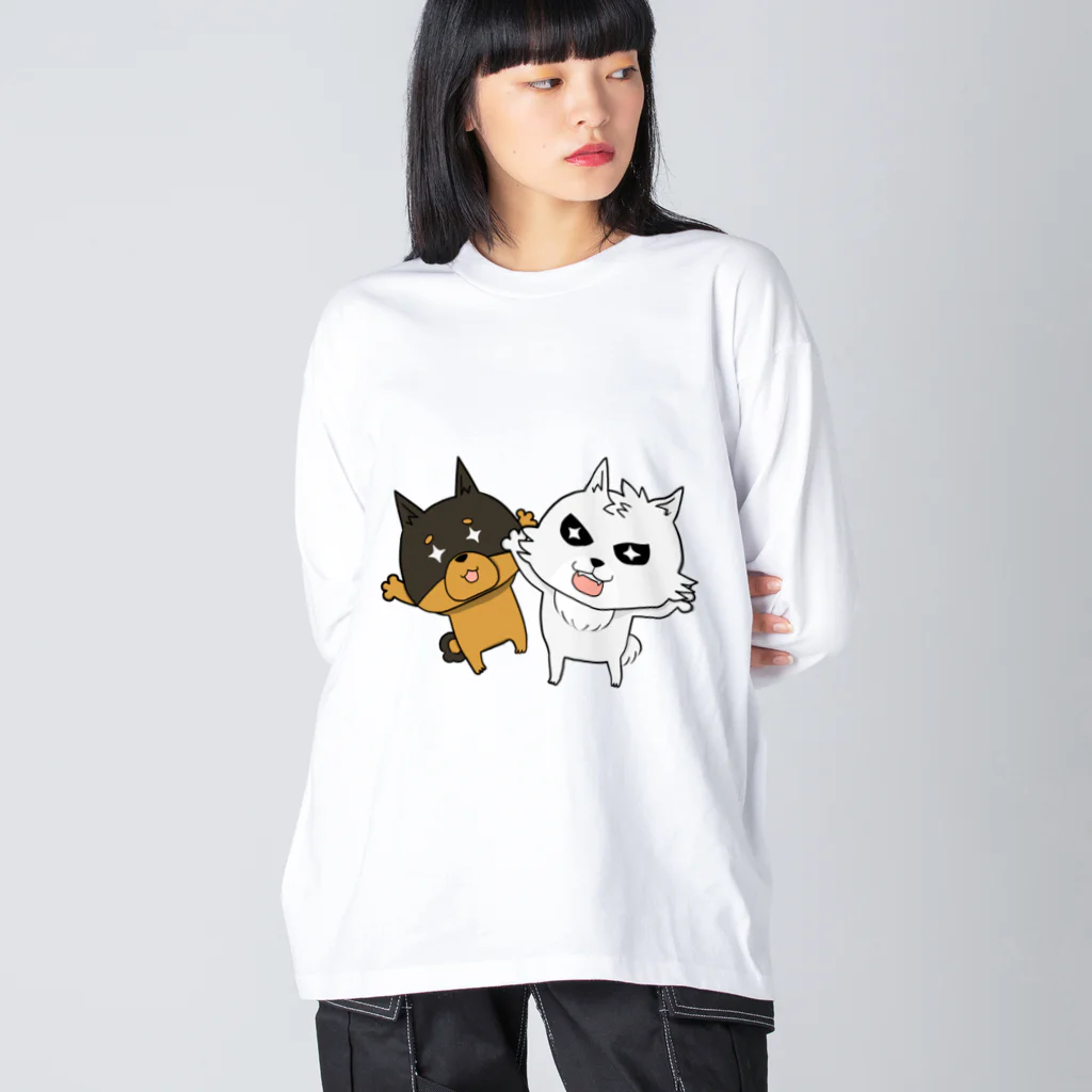 がうさんのお店のきらきら Big Long Sleeve T-Shirt